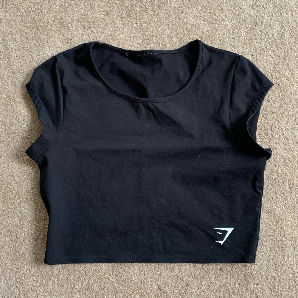 Rare Gymshark Dreamy Cap Sleeve Crop Top